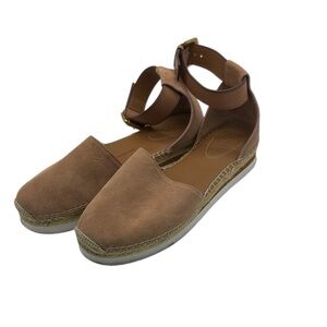 See By Chloe Glyn Espadrille in Powder & Natural Calf size 37